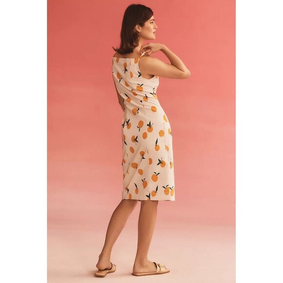 Size S - Anthro The Dylan Mierzwinski Colette Midi Dress by Maeve NWT$188 - Picture 4 of 16